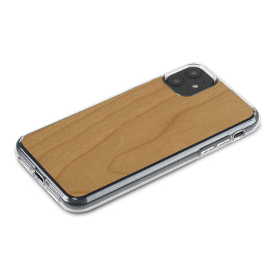 iPhone 11 Pro Max —  #WoodBack Explorer Clear Case