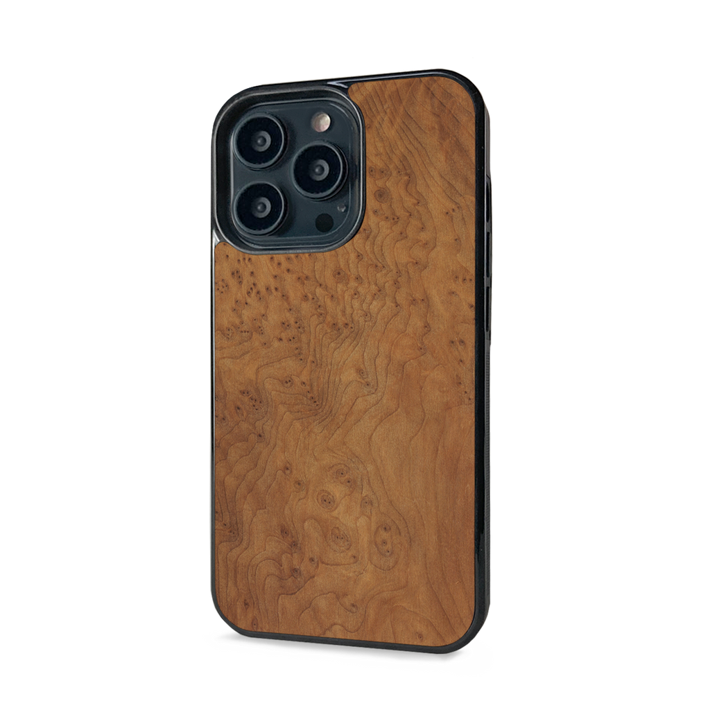 Redwood Burl Wood iPhone 14 Pro Wooden Case - Wood Cases - Cover-Up