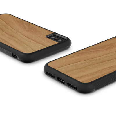 iPhone X —  #WoodBack Explorer Case